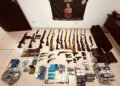 Arsenal de armas é apreendido pela Polícia Militar em área rural de Sumaré