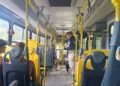 operação Rosas de Aço contra importunação sexual em ônibus nas rodovias federais #PraCegoVer policiais rodoviários federais realizam fiscalização e orientação em ônibus de passageiros