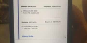 golpes com Pix por aproximação #PraCegoVer imagem mostra uma pessoa segurando um celular próximo de uma maquininha de cartão, representando pagamento digital e alerta de segurança contra furtos e uso indevido de carteira digital