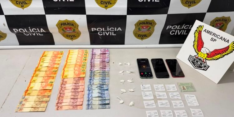 DISE prende dupla por tráfico em bar no Centro de Americana