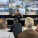 GAMA e Muralha Digital reduzem crimes contra veículos - #PraCegoVer imagem mostra estrutura de videomonitoramento utilizada pela Guarda Municipal de Americana no combate à criminalidade.