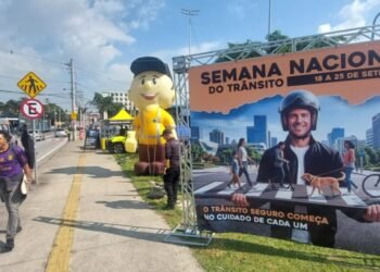 ação educativa na zona norte de sorocaba #PraCegoVer foto da ação