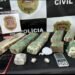 Maconha apreendida pela DISE durante a Operação Sufoco II em Votuporanga