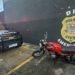 DIG prende dois por comércio e transporte de moto irregular em Hortolândia #PraCegoVer: imagem relacionada à ação da Polícia Civil que resultou na apreensão de uma motocicleta com sinais identificadores adulterados.