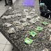 GCM apreende material ilícito em arena esportiva. #PraCegoVer: material apreendido durante ação da Guarda Civil Municipal em área esportiva de Rio Claro.