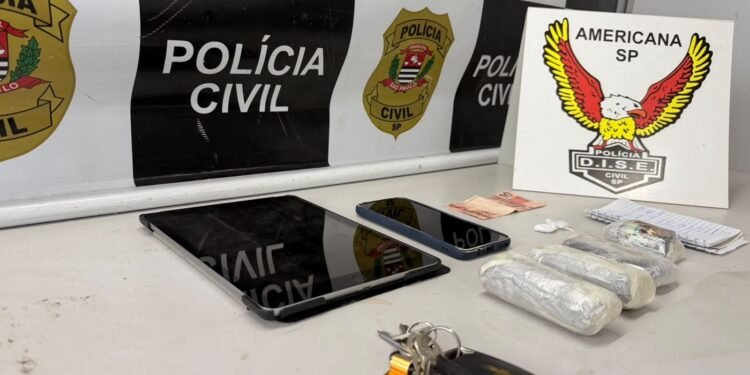 Operação Monte Belo apreende drogas em Campinas - #PraCegoVer: imagem ilustrativa de operação da Polícia Civil contra o tráfico de drogas, com apreensão de entorpecentes e objetos usados na investigação.