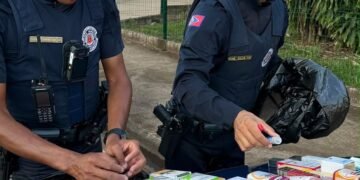 Guarda Municipal recupera R$ 21 mil em produtos após furto a farmácias em Santa Bárbara