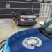 Corolla com motor de veículo furtado - #PraCegoVer: imagem mostra Toyota Corolla localizado pela Guarda Municipal durante ocorrência que terminou com a apreensão do veículo para investigação.