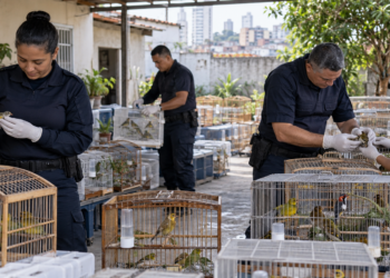 GCM apreende 400 aves na zona leste