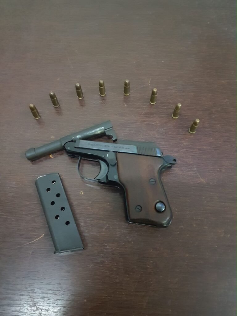 GAMA prende homem por porte ilegal de arma de fogo em Americana e apreende pistola