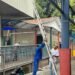 prevenção de temporal em Marília. #PraCegoVer escolas preparadas para acolhimento de famílias