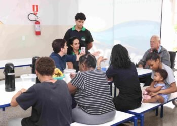 abrigos de Marília recebem famílias. abrigos de Marília recebe famílias #PraCegoVer