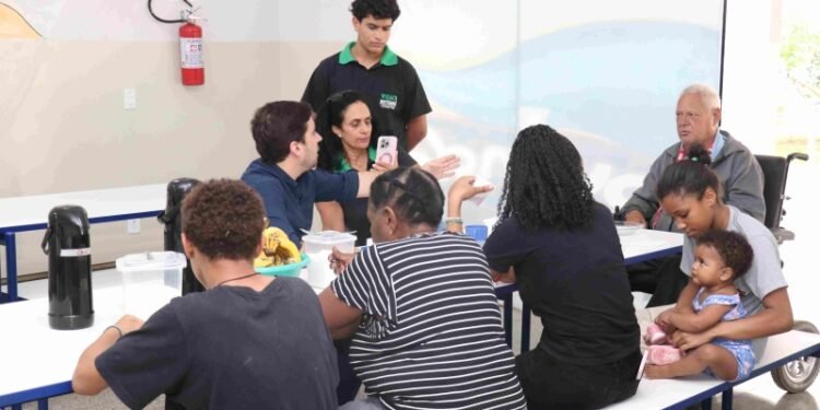 abrigos de Marília recebem famílias. abrigos de Marília recebe famílias #PraCegoVer