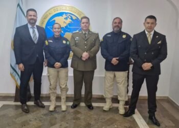 rede internacional para proteger rotas logísticas #PraCegoVer PRF lidera criação de rede internacional