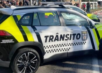 operação especial de trânsito e transporte público em Sorocaba #PraCegoVer