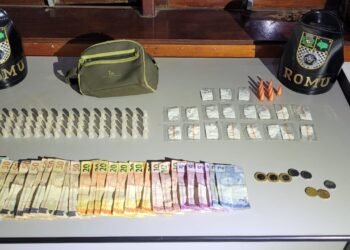 ROMU prende homem por tráfico de drogas em adega de Cosmópolis