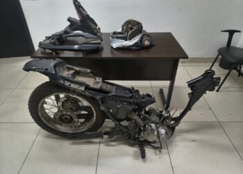 BAEP prende dois por receptação de moto roubada desmontada em Sumaré