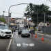 operação cavalo de aço recolhe veículos em barueri #PraCegoVer bloqueio de veículos