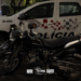 prende criminoso por furto de moto em Itaquaquecetuba #PraCegoVer motorista