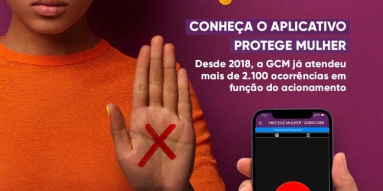 campanha proteje mulher sorocaba #PraCegoVer campanha educativa