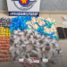 tráfico de drogas em Itaquaquecetuba. #PraCegoVer policiais em patrulha detectam veículo suspeito