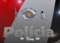 ataque com faca na região central de São Paulo #PraCegoVer policiais em ação