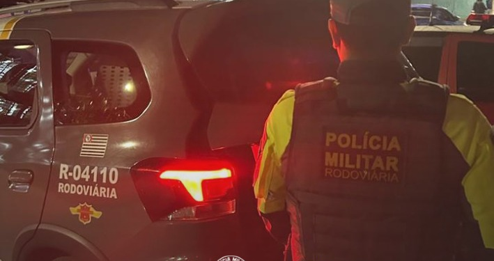 prende homem após tentativa de homicídio em Franco da Rocha #PraCegoVer policial rodoviária